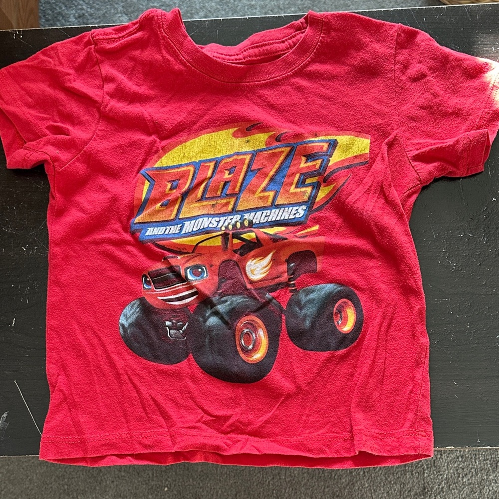 Blaze and the Monster Machines Red T-Shirt